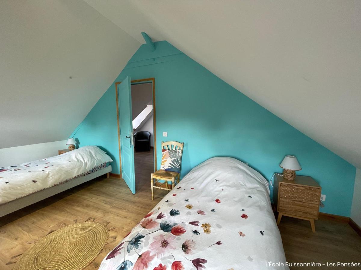 L'Ecole Buissonniere Apartment Saint-Vigor-le-Grand Luaran gambar