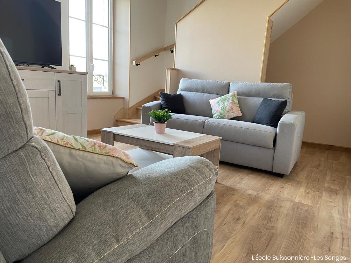 L'Ecole Buissonniere Apartment Saint-Vigor-le-Grand Luaran gambar