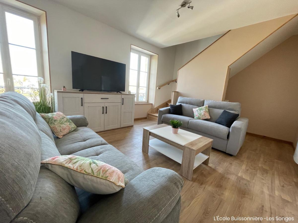 L'Ecole Buissonniere Apartment Saint-Vigor-le-Grand Luaran gambar