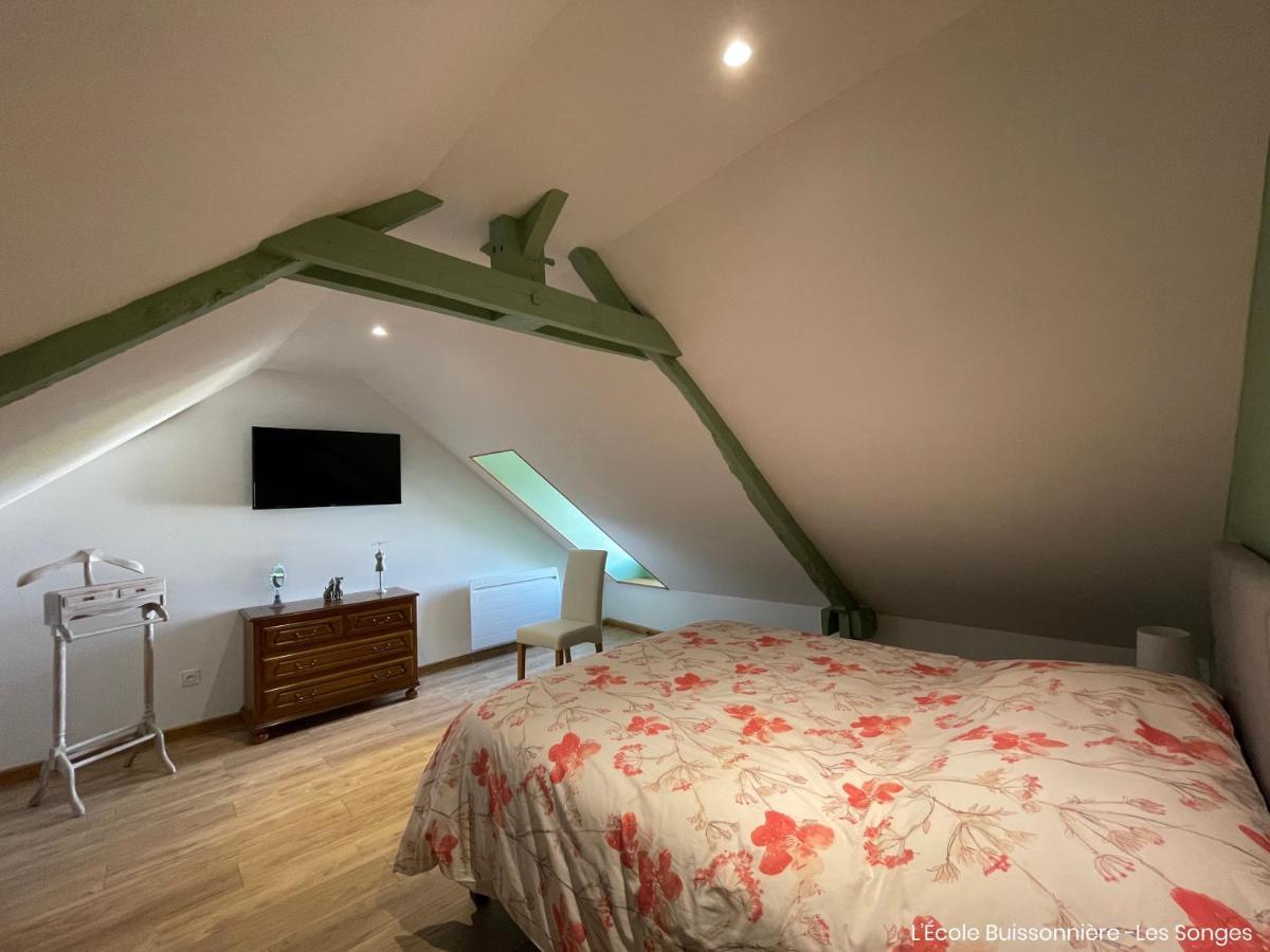 L'Ecole Buissonniere Apartment Saint-Vigor-le-Grand Luaran gambar